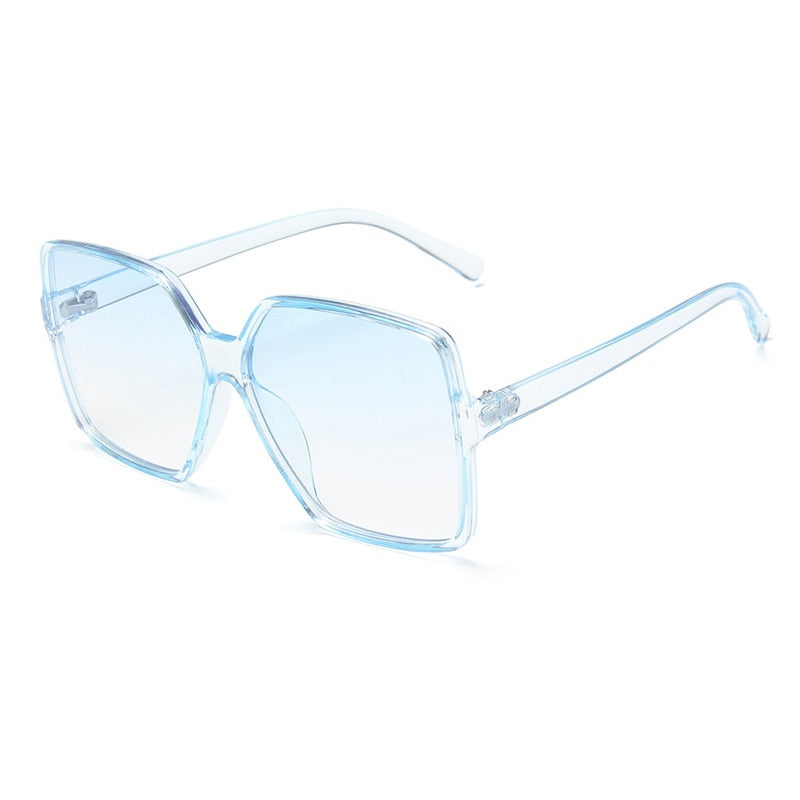 SHAUNA 16 Colors Oversize Square Sunglasses Women Brand Designer Retro Shades Men UV400