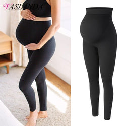 Maternity Leggings High Waist Belly Support Leggins for Pregnant Women Pregnancy Skinny Pants Body Shaping Postpartum Trousers